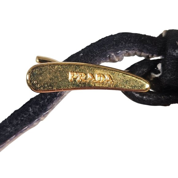 Prada Women Black Satin Heels 37 Minimalist Quiet Luxury Old Hollywood Glam - Picture 16 of 16